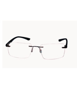 RIMLESS BLACK RED FELEXIBLE 8001
