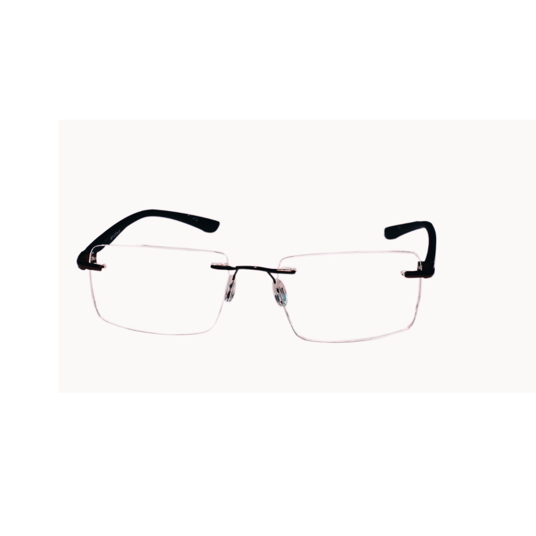 RIMLESS BLACK RED FELEXIBLE 8001