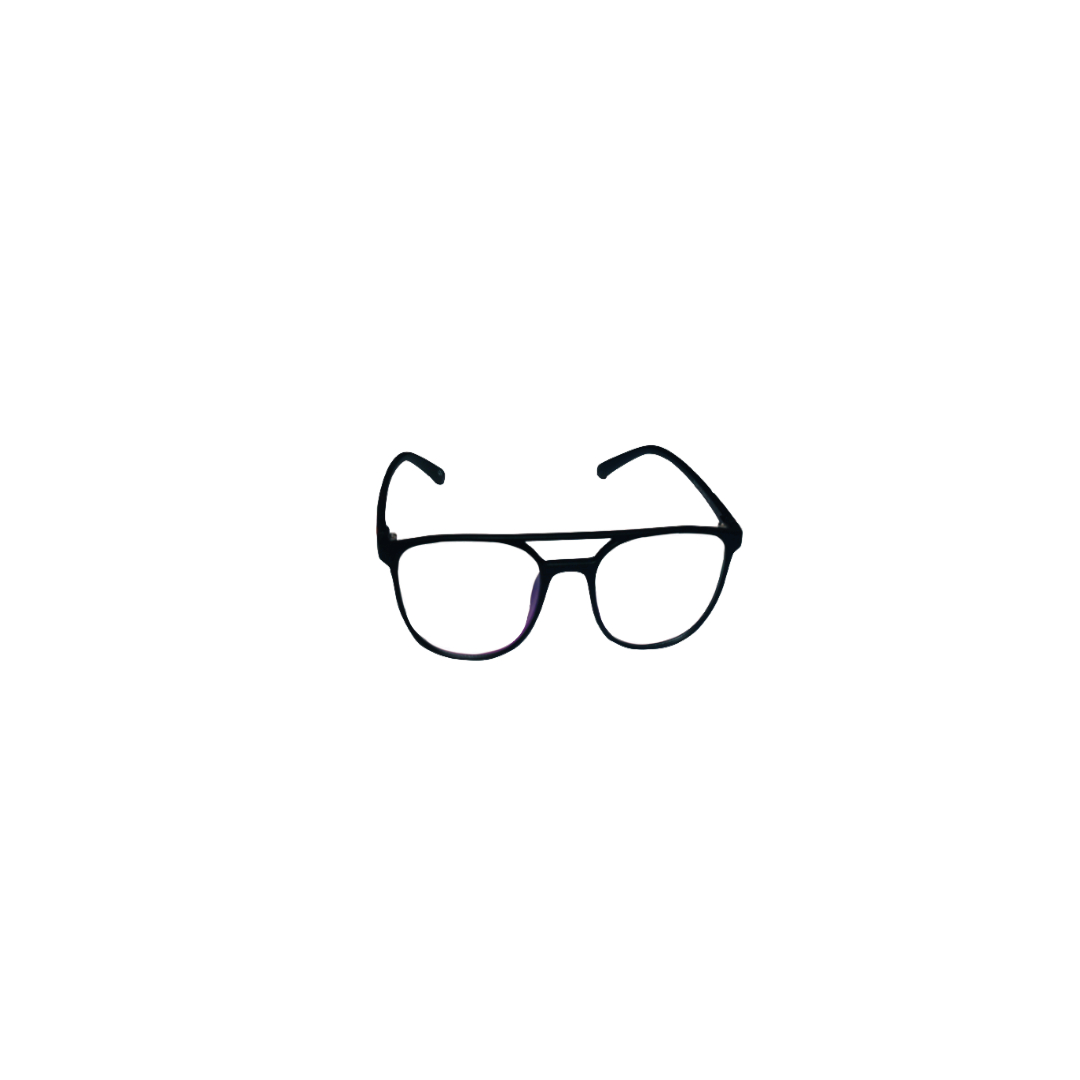 BLACK WAYFARER FULL RIM EYEWEAR