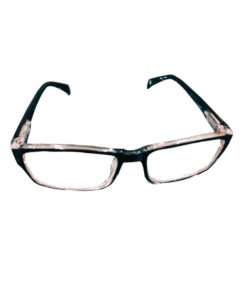 BLACK TRANSPARENT BIFOCAL  CHASMA READER (ONLY POWER +1.00)