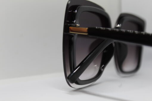 Black Wayfarer  OverSize  Sunglasses - Image 2
