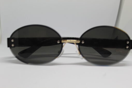Oval Black Sunglasses - Image 2