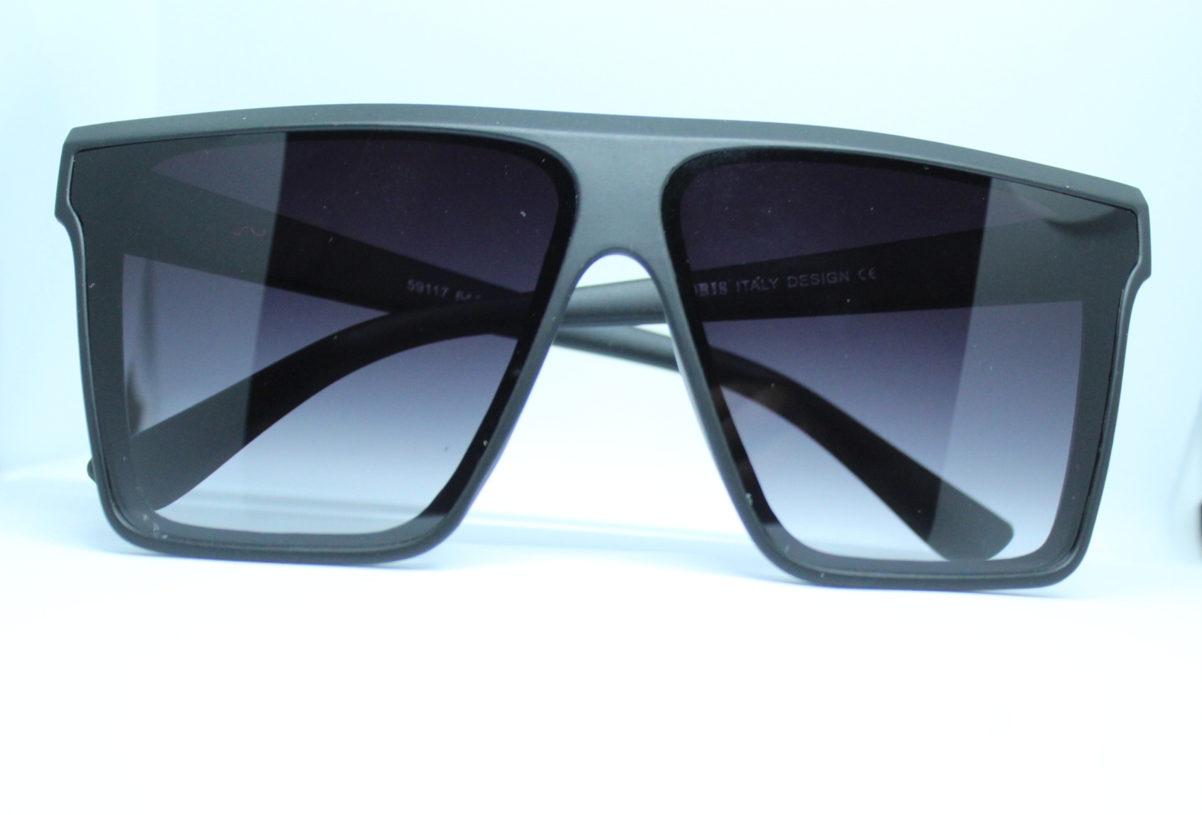 Black Rectangle  OverSize Sunglasses