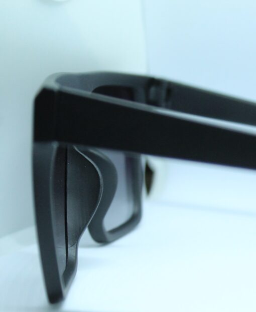 Black Rectangle  OverSize Sunglasses - Image 3